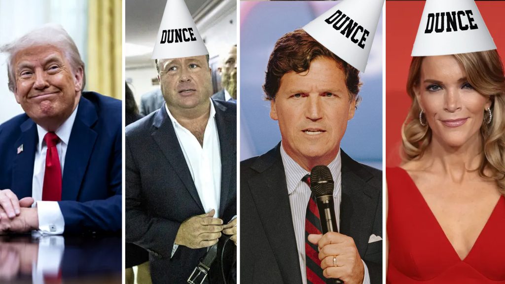 Alex Jones, atac furibund la adresa lui Tucker, Megyn Kelly: „Proastă și bolnavă”