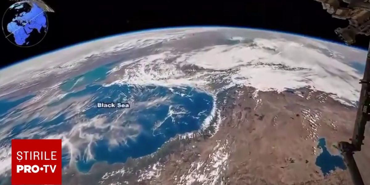 Cum arată Marea Neagră văzută din spațiu: Imagini SUA, înainte de ARTEMIS II