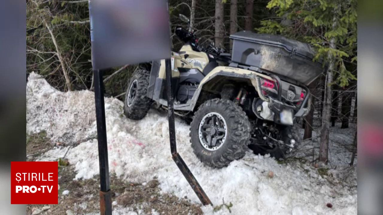 Accident GRAV pe Transalpina: Doi tineri, răniți după ce au pierdut controlul ATV-ului
