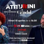 Atitudini cu Adina Anghelescu, live pe Gândul: Părintele Caucă, invitatul zilei