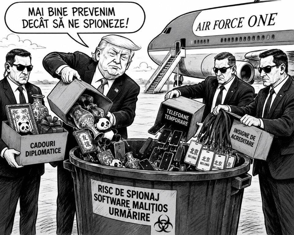Trump aruncă cadourile Chinei la gunoi: Scandal la Casa Albă