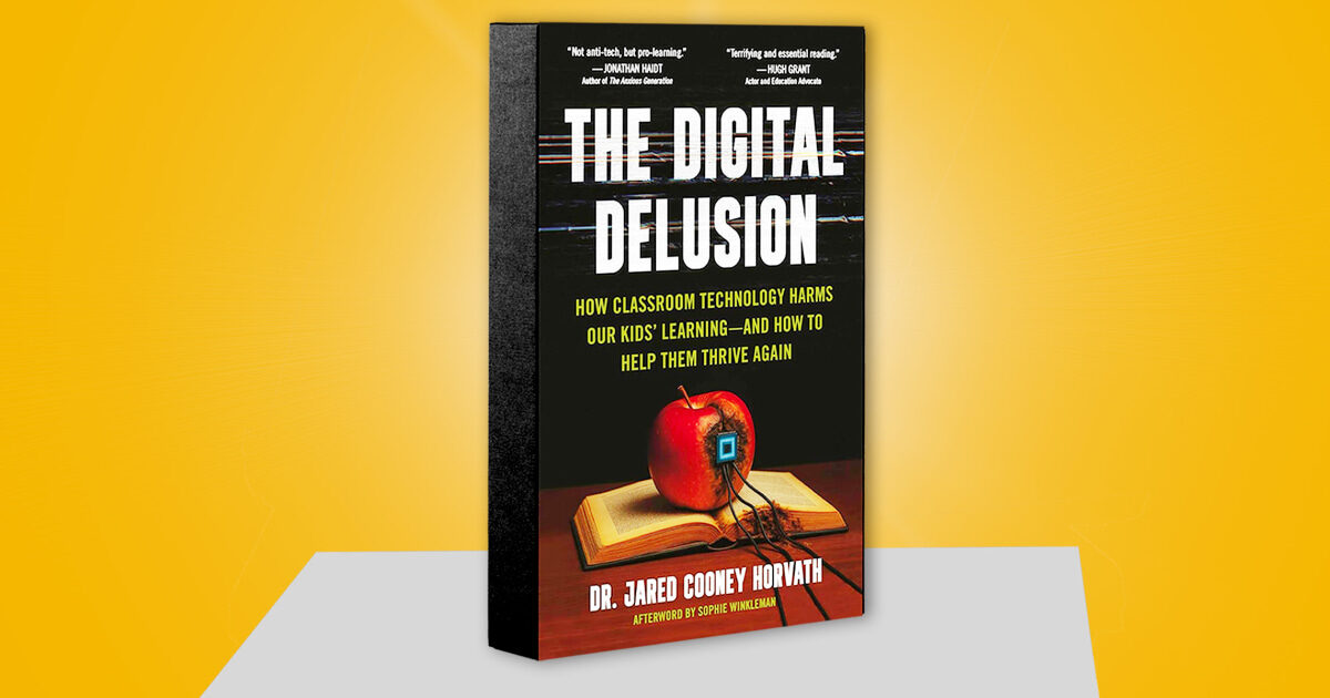 The book fueling a movement against screens in schools