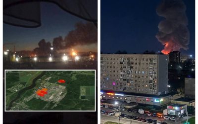 Rusia: Rafinăria Kirishi, lovită de drone. Instalații avariate