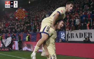 Kluczowa bramka Lewandowskiego! Polak na ratunek Barcelonie [WIDEO]