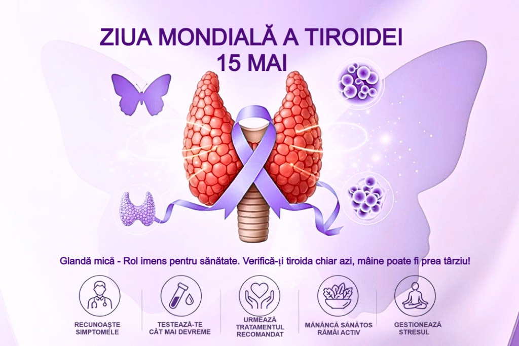 Ghid crucial pentru cancerul tiroidian, lansat de Ziua Mondială a Tiroidei