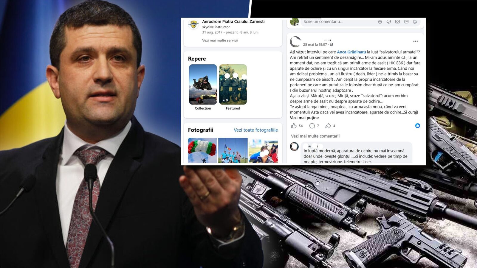 Teroare nocturnă: „Te aștept cu arma nouă”, un mesaj șocant