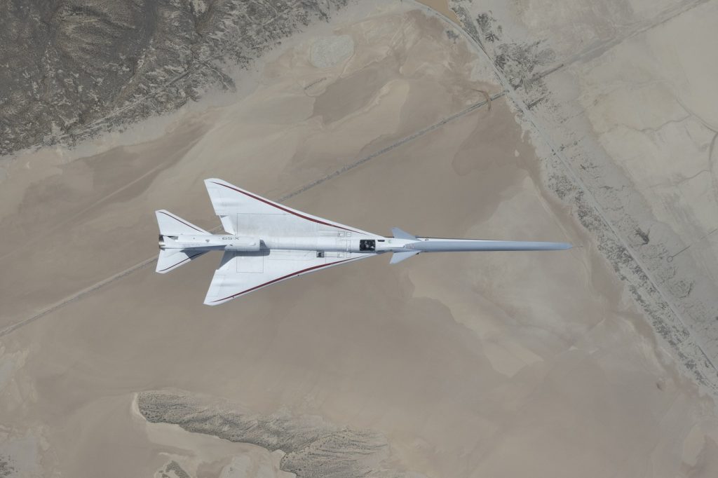 NASA uimește cu imagini video spectaculoase ale avionului X-59 „Quesst”