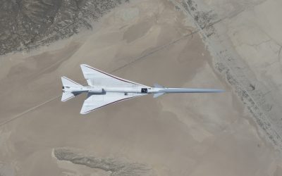 NASA uimește cu imagini video spectaculoase ale avionului X-59 „Quesst”