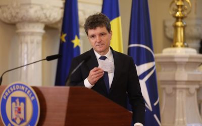 Nicușor Dan, la Galați, după atacul cu dronă rusească asupra blocului rezidențial