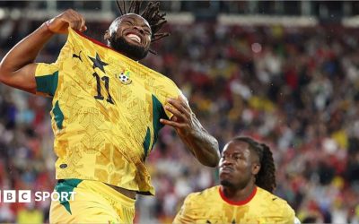 Ghana sfidează Panama cu gol în minutul 95