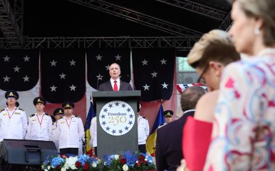 Ambasada SUA, recepție în inima Bucureștiului