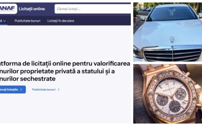 ANAF: Terenuri și ceasuri de lux, vedetele licitațiilor de bunuri confiscate