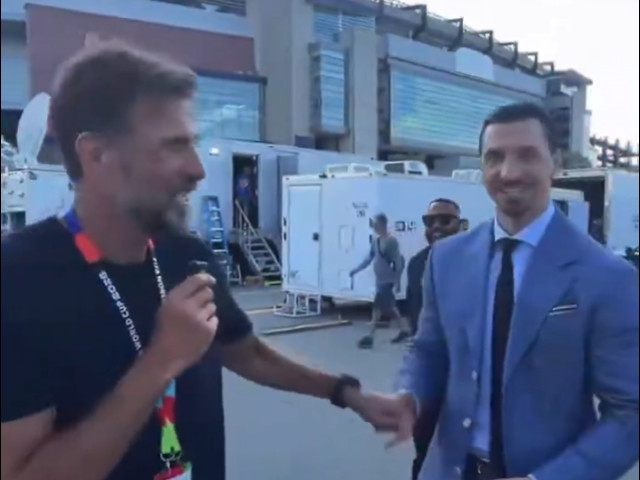 Klopp și Ibrahimovic, întâlnire memorabilă la Mondial