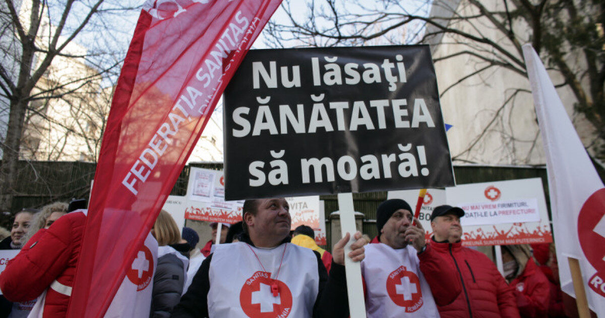 Sănătatea intră în grevă generală. Revendicările SANITAS