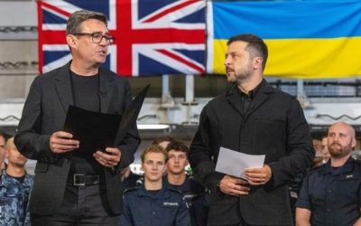 UK 100% cu Ucraina: Burnham dă asigurări lui Zelenski la Portsmouth