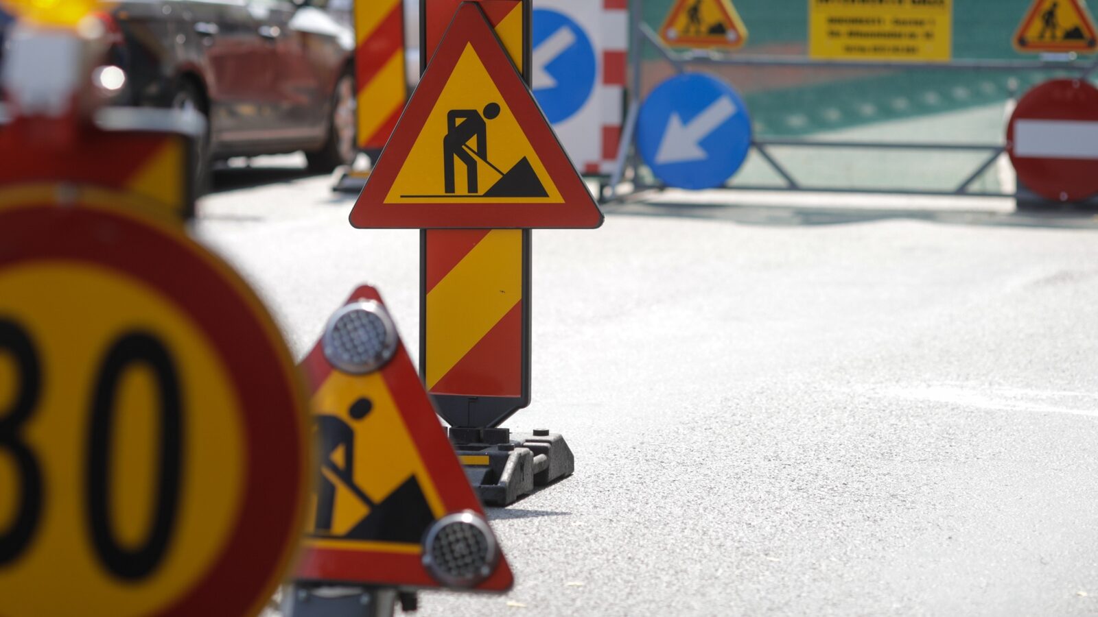 Surpare pe Bd. Basarabia: Trafic restricționat din cauza prăbușirii carosabilului