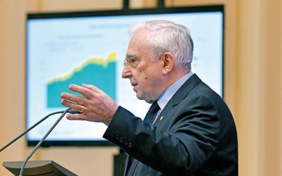 Isărescu: Dobânzi mai mici din 2027, economie fără avânt rapid