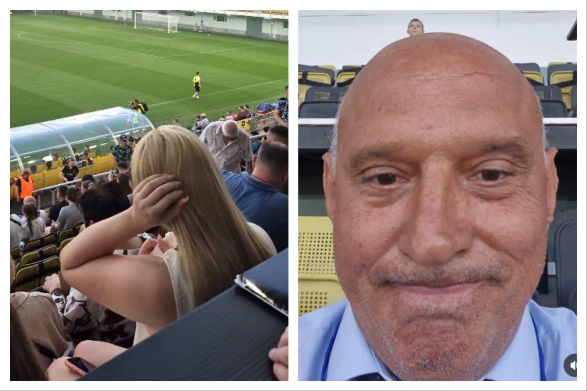 Prunea, filmat pe stadion, reacționează aiuritor: „Am spus…”