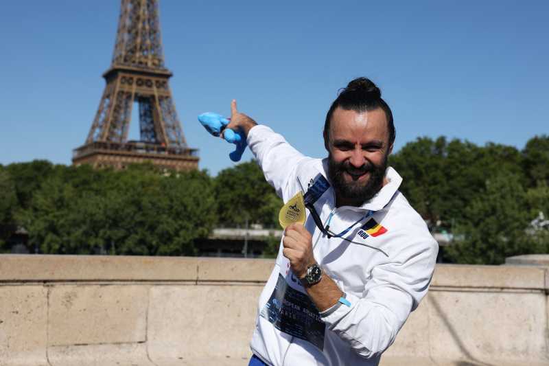 Cătălin Preda, AUR LA EUROPENE! Salt spectaculos de la înălțime