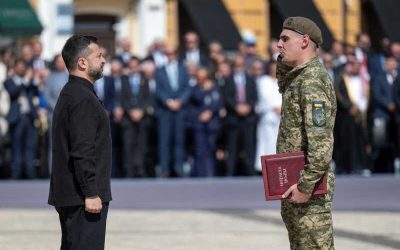 Zelenski, la soldați pe front: Anunțul incredibil