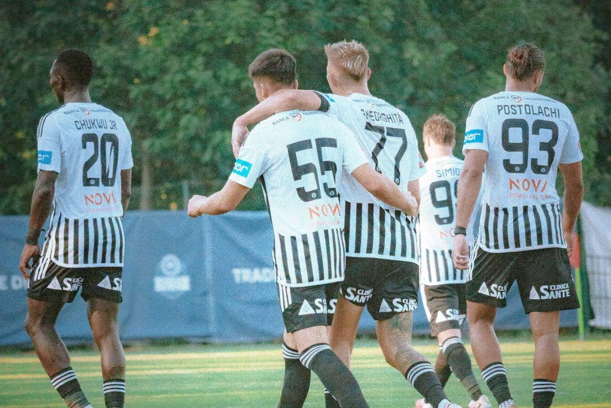 U Cluj, triumf monumental: 7-1 în fața rivalilor