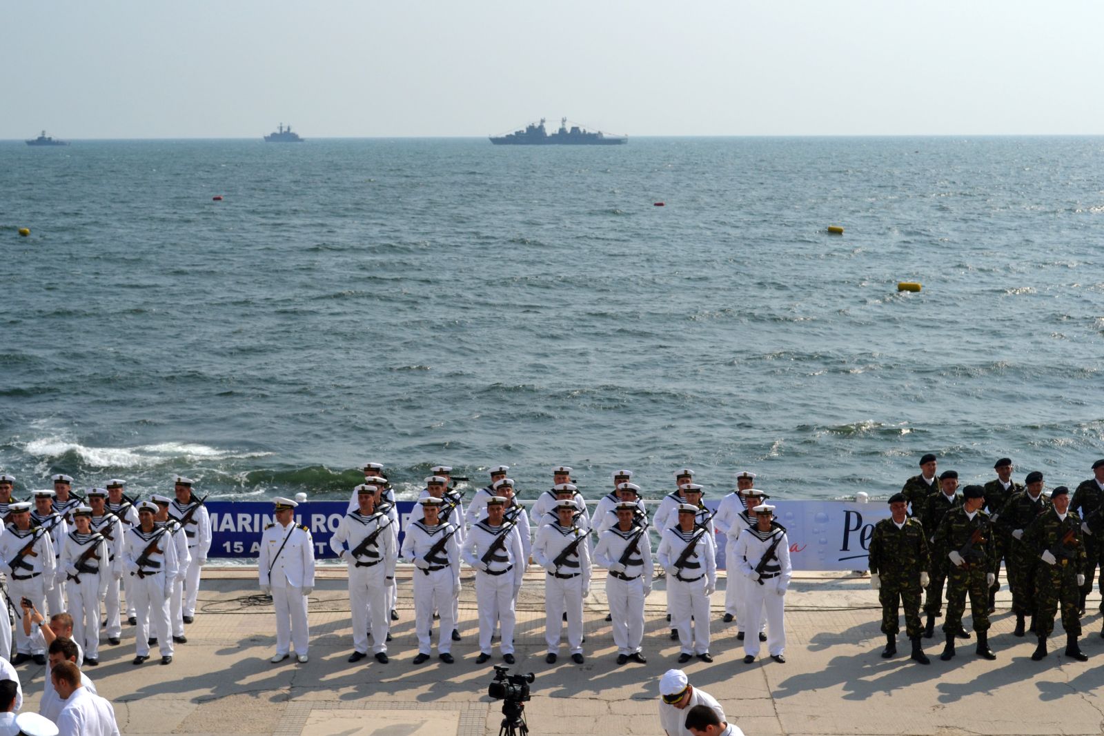 Ziua Marinei: Exercițiu uriaș la Constanța, 3500 militari