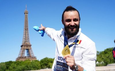 Cătălin Preda, campion European la sărituri, magie sâmbătă