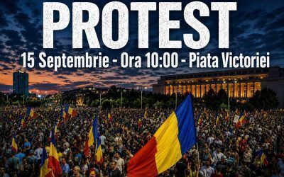 Ciobanii, AUR și suveraniștii: protest anti-Bolojan confiscat