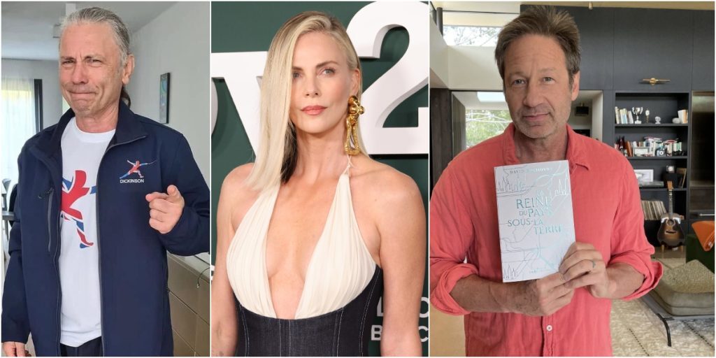 Theron, Dickinson, Duchovny: Vedete de legendă își serbează zilele de naștere