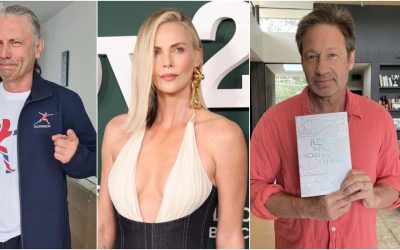 Theron, Dickinson, Duchovny: Vedete de legendă își serbează zilele de naștere