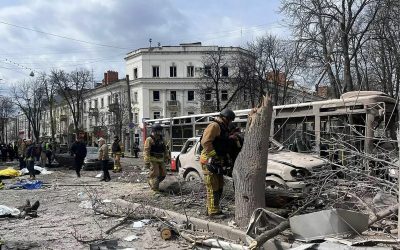 Sumî atacată de ruși cu 5 bombe ghidate, 5 răniți