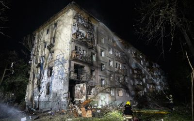 Kiev, sub asediu: drone și rachete balistice, trei morți, inclusiv un copil