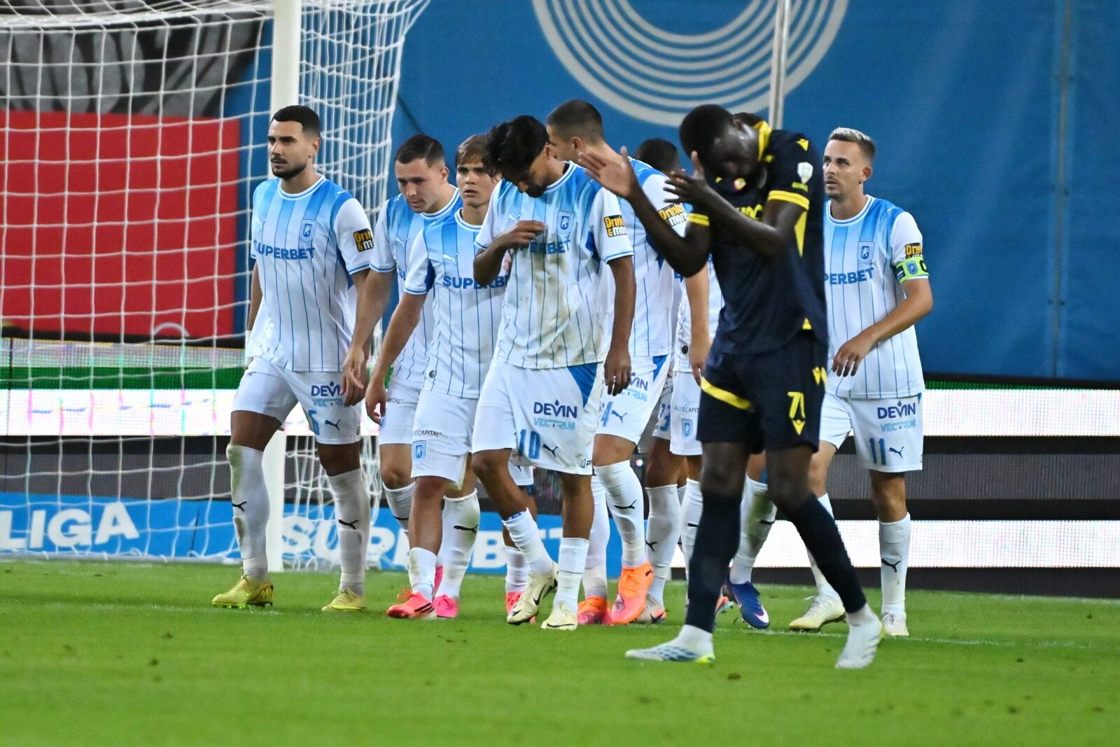 Craiova 1-1 KuPS: Egalare dramatică la pauză după penalty