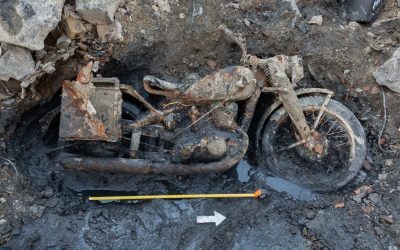 Dunărea secată dezvăluie nave naziste și muniții din WWII