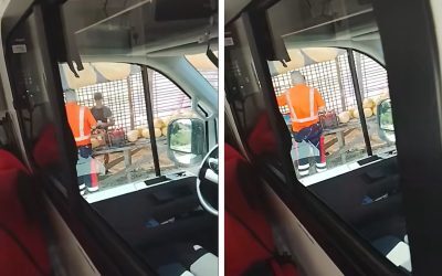 Ambulanță amendată cu 7000 lei în timp ce transporta pacienți