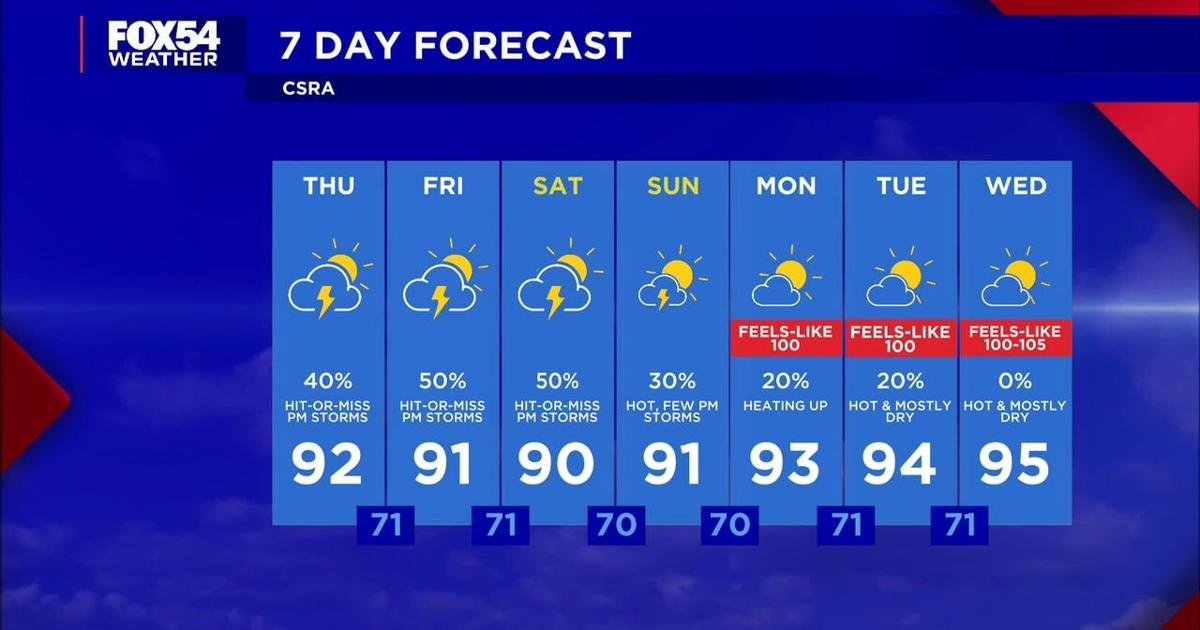 Areas of dense fog to start Thursday; Storms each day through the weekend | Weather-video