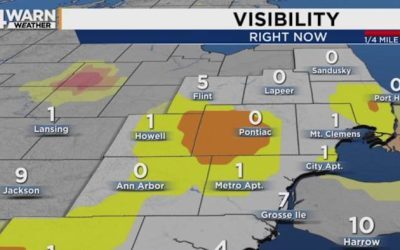 Dense fog impacts morning commute across Southeast Michigan; storm chances return
