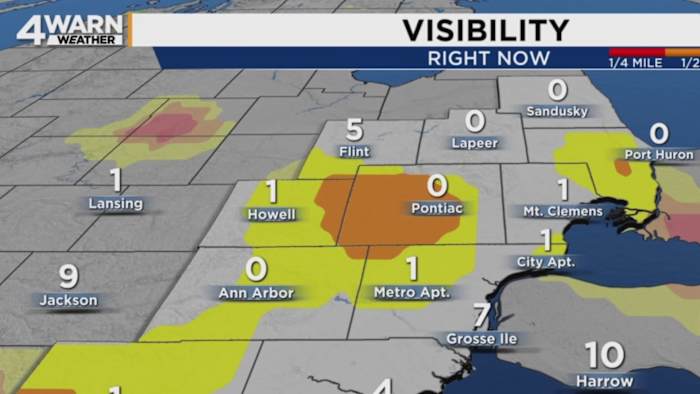 Dense fog impacts morning commute across Southeast Michigan; storm chances return