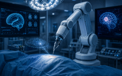 AI operează o tumoră cerebrală în premieră mondială la Londra