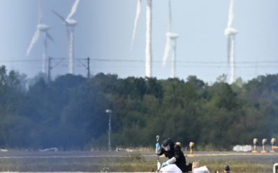 Care era ținta dronei încărcate cu explozibil, găsite pe aeroportul din Leipzig, în Germania