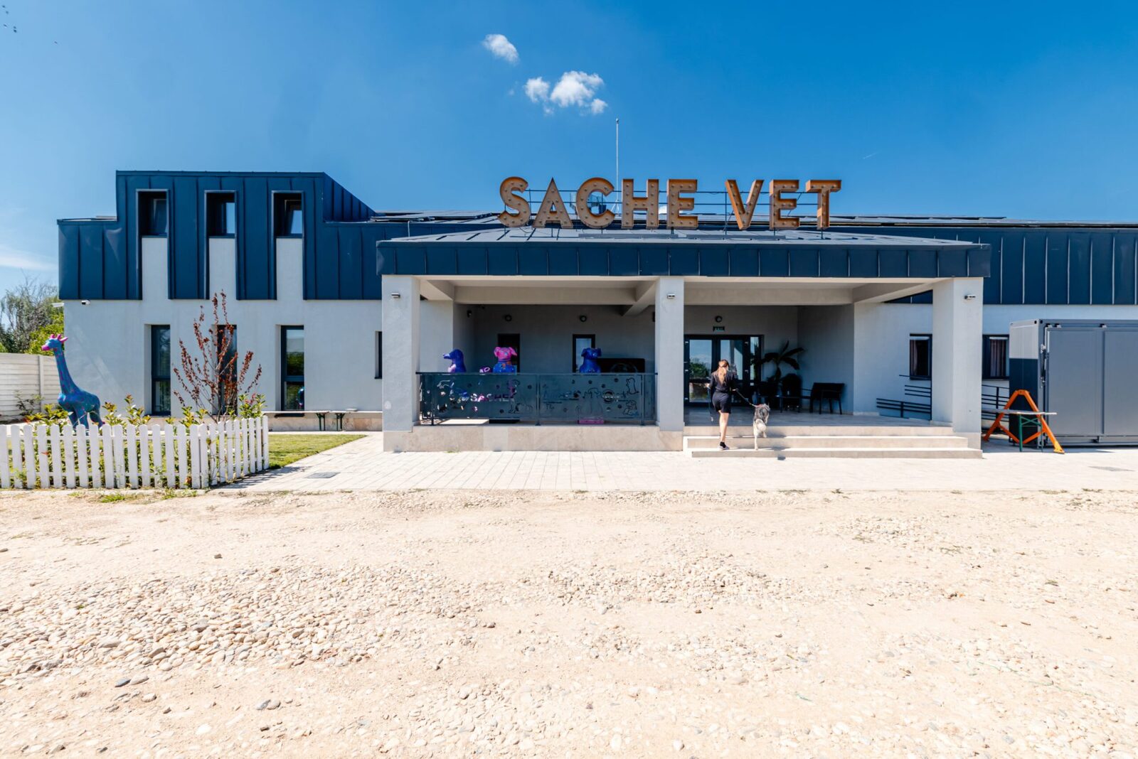 Spital veterinar, la o oră de București, pentru 5.000 de suflete necuvântătoare