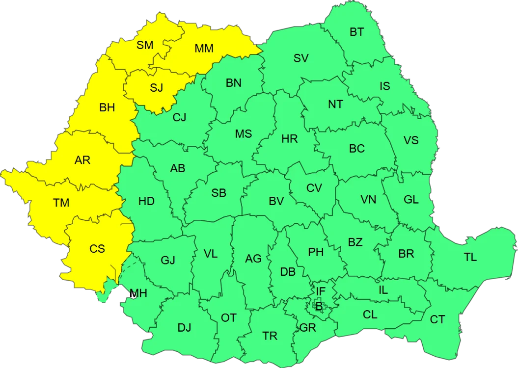 Caniculă în România: 36 de grade, furtună și impact în București