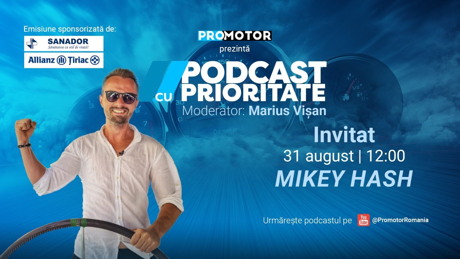 Mikey Hash la Prioritate: Ocean, BMW, România și motoare