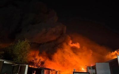 Incendiu puternic în Bucuresti - Stiripesurse