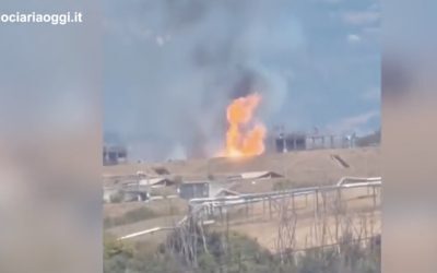 Explozie la fabrica de muniții din Colleferro, foc izbucnit la pulberi