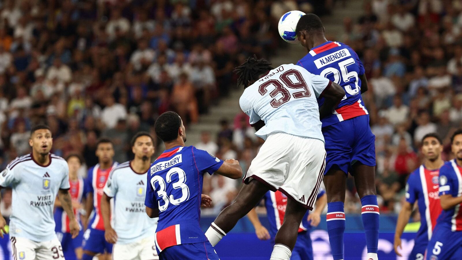 Aston Villa player achieves an unprecedented record via the European Super Cup