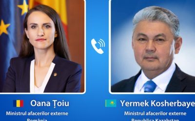 Oana Țoiu, negocieri la București pentru petrol kazah