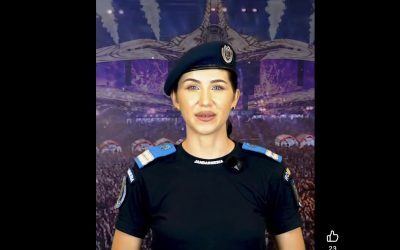 Jandarmeria cântă la UNTOLD: Mesaj surpriză pe versuri STING