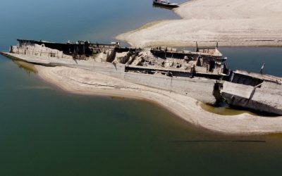 Nave naziste de groază ies la suprafață pe Dunăre