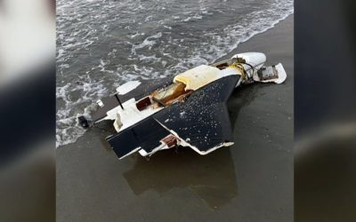 Dronă explozivă, găsită pe plaja din Olimp